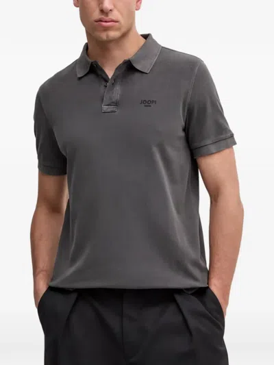Joop Short-sleeves Polo Shirt In Gray