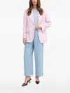 Joop Single-button Notched-lapel Blazer In Pink