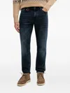 Joop Stephen Logo-patch Jeans In Blue