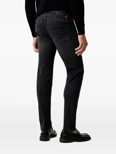 Joop Stretch Five-pocket Slim-fit Jeans In Black