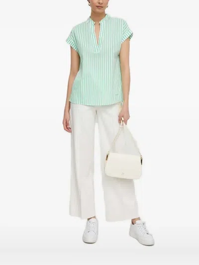 Joop Striped Top In Green