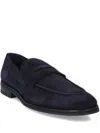 Joop Suede Penny Loafers In Blue
