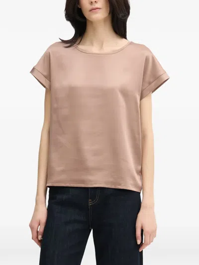 Joop Taila Short-sleeve T-shirt In Brown