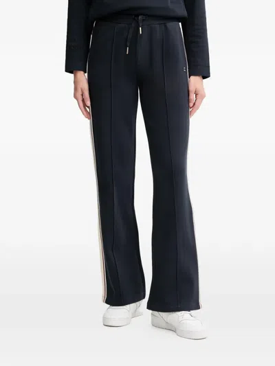 Joop Talina Stripe Drawstring Trousers In Blue
