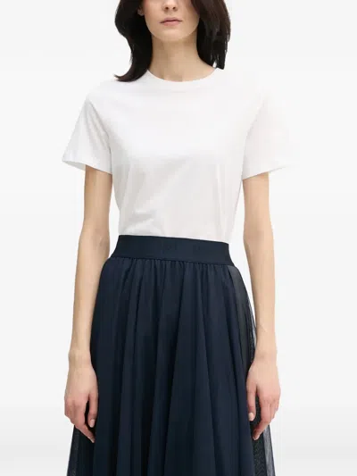 Joop Tori Crystal-embellished T-shirt In White