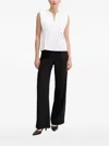 Joop V-neck Sleeveless Blouse In Gray