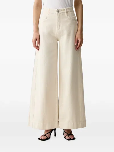 Joop Wide-leg Jeans In Neutral