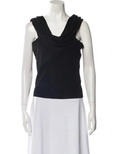 Pre-owned Joostricot Cowl Neck Sleeveless Top W/ Tags In Black