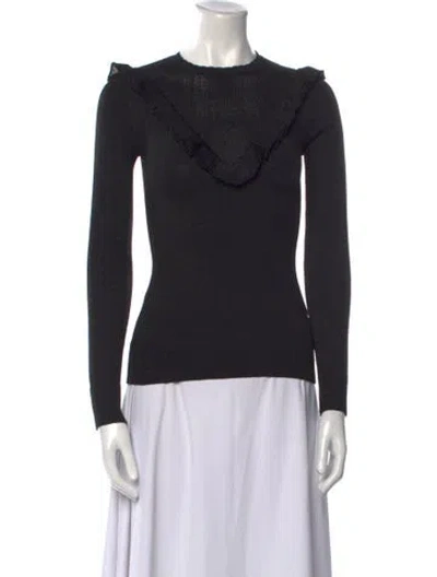 Pre-owned Joostricot Crew Neck Sweater In Black