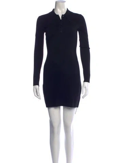Pre-owned Joostricot Mini Dress In Black/metallic