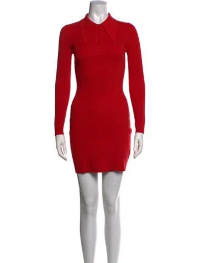 Pre-owned Joostricot Mini Dress In Red
