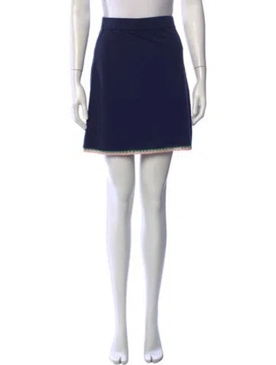 Pre-owned Joostricot Mini Skirt In Blue