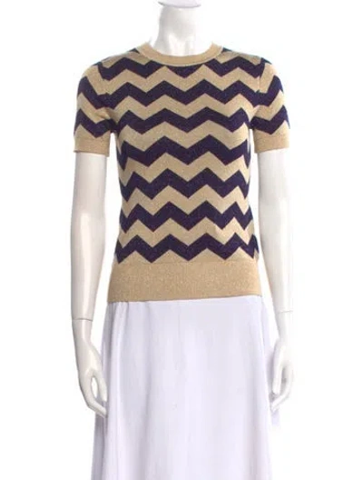 Pre-owned Joostricot Printed Crew Neck Sweater In Multi