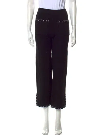 Pre-owned Joostricot Printed Straight Leg Pants W/ Tags In Black