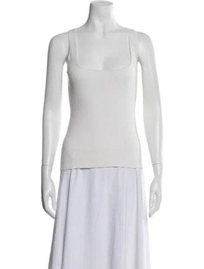 Pre-owned Joostricot Square Neckline Sleeveless Top In Neutral