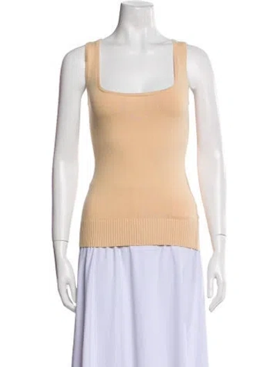 Pre-owned Joostricot Square Neckline Sleeveless Top W/ Tags In Neutral