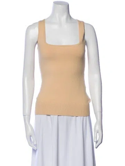 Pre-owned Joostricot Square Neckline Sleeveless Top W/ Tags In Neutral