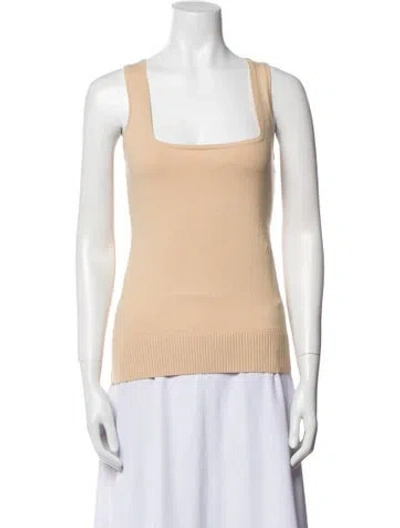 Pre-owned Joostricot Square Neckline Sleeveless Top W/ Tags In Neutral