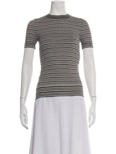 Pre-owned Joostricot Striped Crew Neck Top In Multicolor