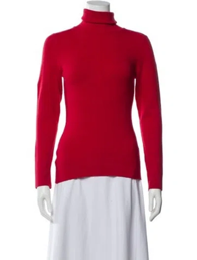 Pre-owned Joostricot Turtleneck Sweater In Red