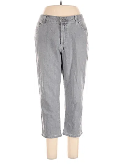 Pre-owned Jordache Casual Pants In Gray