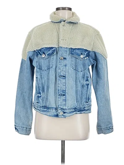 Pre-owned Jordache Denim Jacket In Blue