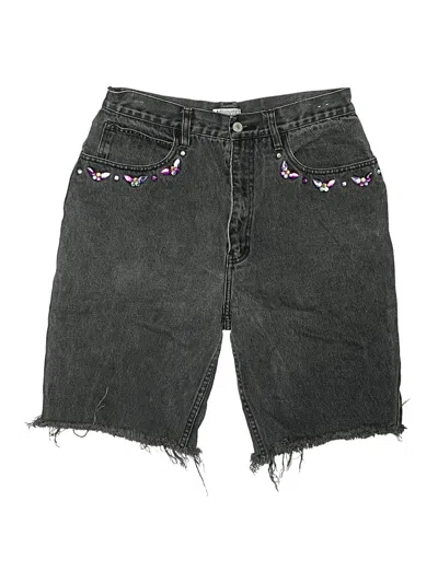 Pre-owned Jordache Kids' Denim Shorts In Black