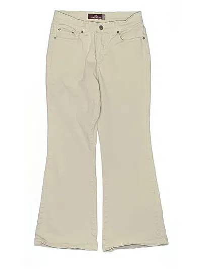 Pre-owned Jordache Kids' Khaki Pant In Ivory