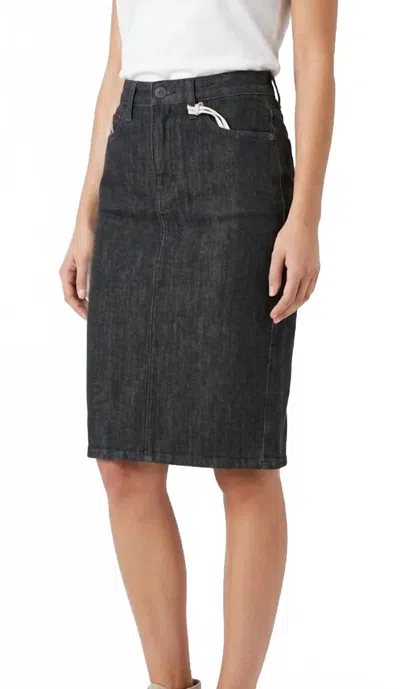 Jordache Women's Knee Length Skirts In Black