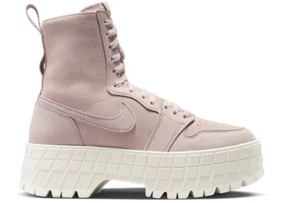 Pre-owned Jordan 1 Brooklyn (women's) Sneakers In Pink Oxford/phantom