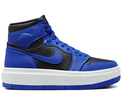 Pre-owned Jordan 1 Elevate High (women's) Sneakers In Dark Ash/hyper Royal/sail