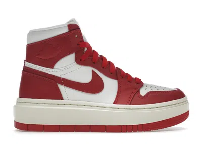 Pre-owned Jordan 1 Elevate High (women's) Sneakers In Summit White/coconut Milk/varsity Red