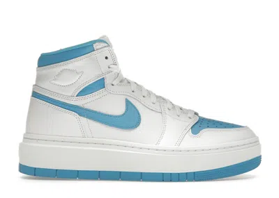 Pre-owned Jordan 1 Elevate High (women's) Sneakers In White/dark Powder Blue