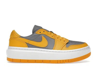 Pre-owned Jordan 1 Elevate Low Cement (women's) Sneakers In Cement Grey/varsity Maize/white