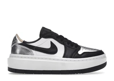 Pre-owned Jordan 1 Elevate Low Se Silver Toe (women's) Sneakers In Metallic Silver/black/white