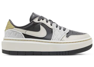Pre-owned Jordan 1 Elevate Low Se (women's) Sneakers In Anthracite/light Bone/sail In Multi