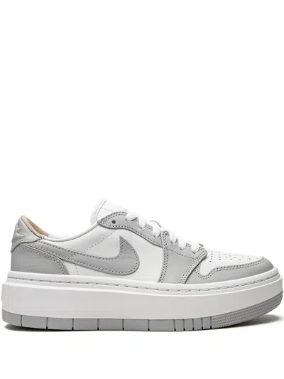 Jordan 1 Elevate Low "wolf Grey" Sneakers In White