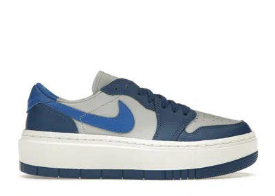 Pre-owned Jordan 1 Elevate Low (women's) Sneakers In French Blue/sport Blue/neutral Grey In Multi