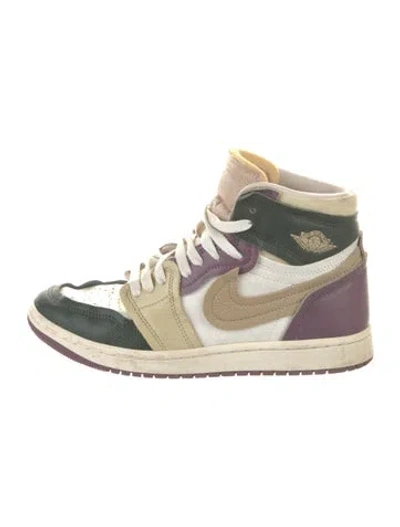 Pre-owned Jordan 1 High Method Of Make Galactic Jade Sneakers In Neutral