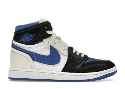 Pre-owned Jordan 1 High Method Of Make Royal Toe (women's) Sneakers In Black/game Royal/white
