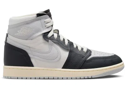 Pre-owned Jordan 1 High Method Of Make (women's) Sneakers In Anthracite/neutral Grey/sail