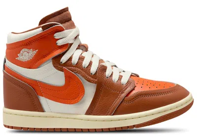 Pre-owned Jordan 1 High Method Of Make (women's) Sneakers In Desert Orange/brilliant Orange/coconut Milk