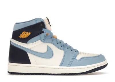 Pre-owned Jordan 1 High Og First In Flight (women's) Sneakers In University Blue/midnight Navy/sail In Multi