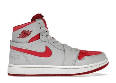 Pre-owned Jordan 1 High Zoom Air Cmft 2 Valentine's Day (2023) (women's) Sneakers In Summit White/phantom/gym Red