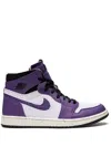 Jordan 1 High Zoom Air Cmft "crater Purple" Sneakers In Purple