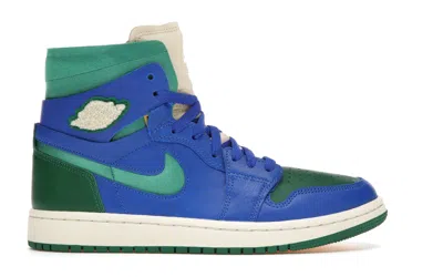 Pre-owned Jordan 1 High Zoom Cmft Califia Aleali May (w) Dj1199-400 Size 8w 8.5w 9.5w In Blue