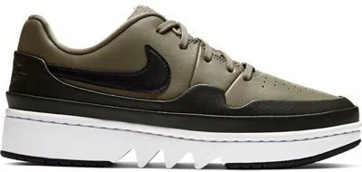 Pre-owned Jordan 1 Jester Xx Low Laced (women's) Sneakers In Trooper/sequoia/white