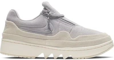 Pre-owned Jordan 1 Jester Xx Low (women's) Sneakers In Atmosphere Grey/pale Ivory/desert Sand