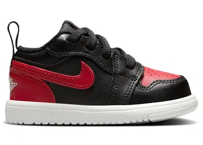 Pre-owned Jordan 1 Low Alt Bred Twist Sneakers In Black/summit White/varsity Red