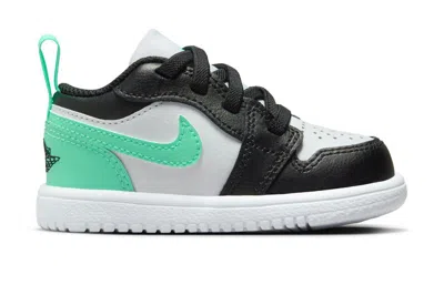 Pre-owned Jordan 1 Low Alt Green Glow (td) In White/green Glow/black